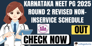 Karnataka NEET PG 2025 Round 2 Revised Non-Inservice Schedule Out; Check Now @cetonline.karnataka.gov.in